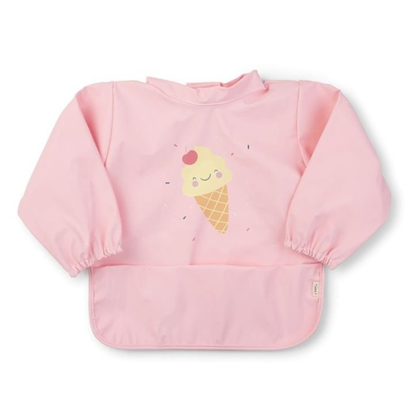 Saro Baby Waterproof Bib with Sleeves bryndák Ice Cream 1 ks