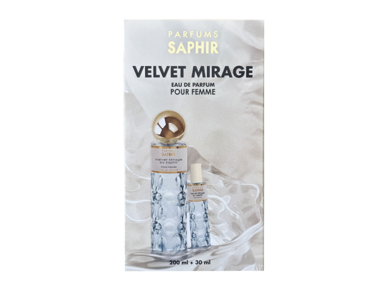 SAPHIR - VELVET MIRAGE de Saphir  Dárkový set - 200+30ml