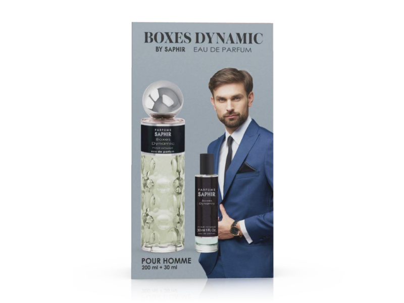 SAPHIR - BOXES DYNAMIC de Saphir  Dárkový set - 200+30ml