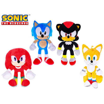 Mikro Sonic and friends - 30cm plyšový, 4 druhy