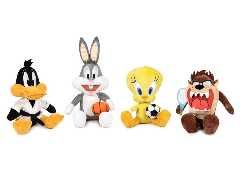Looney Tunes sportovní plyšák 40–49 cm (asort) - 1 kus