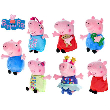 Mikro Trading Peppa Pig 20cm plyš, 7druhů