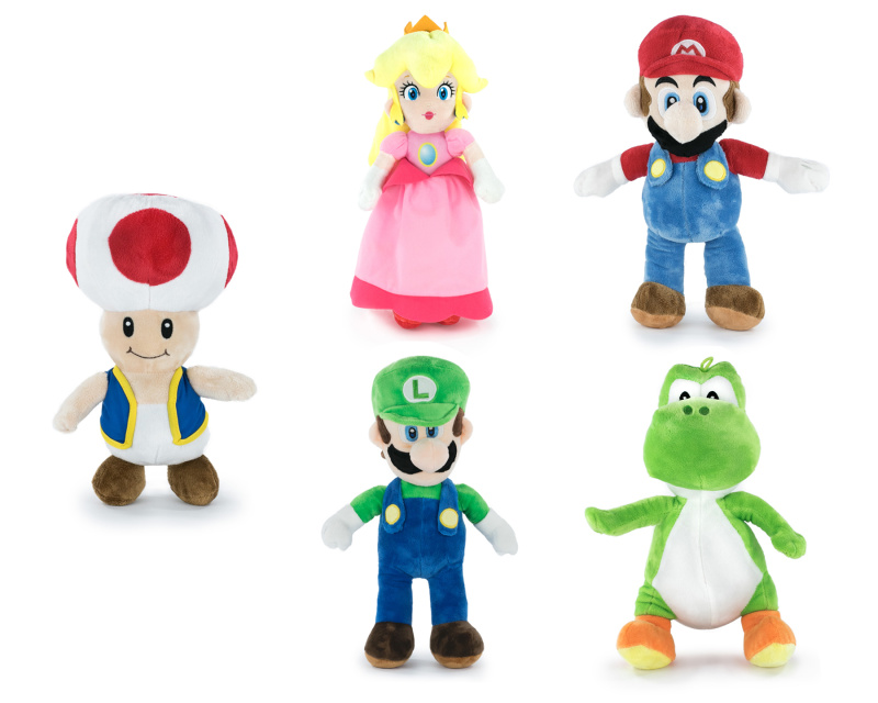 Plyšové postavičky super mario 36 cm