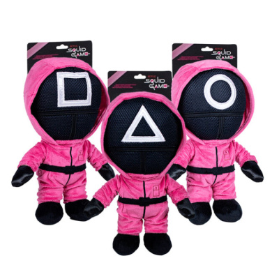 Plyšová figurka inspirovaná hrou Squid Game