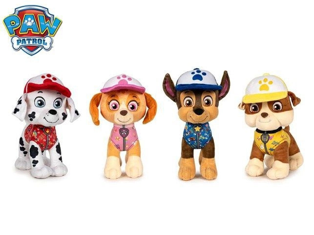 Plyšová postavička Paw Patrol Marshall letní edice 27 cm - 1 kus