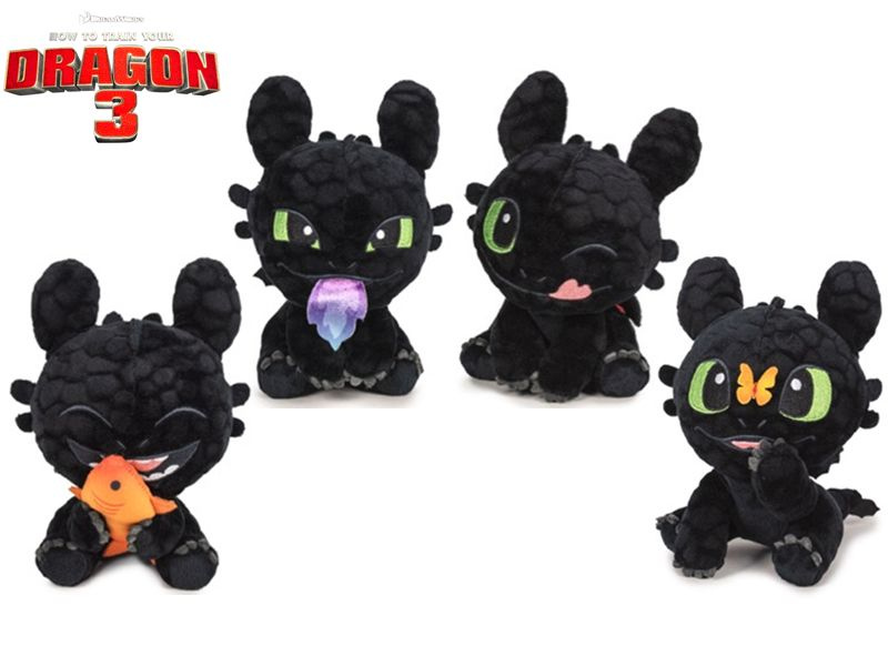 Jak vycvičit draka Bezzubka Mrkající 30 cm