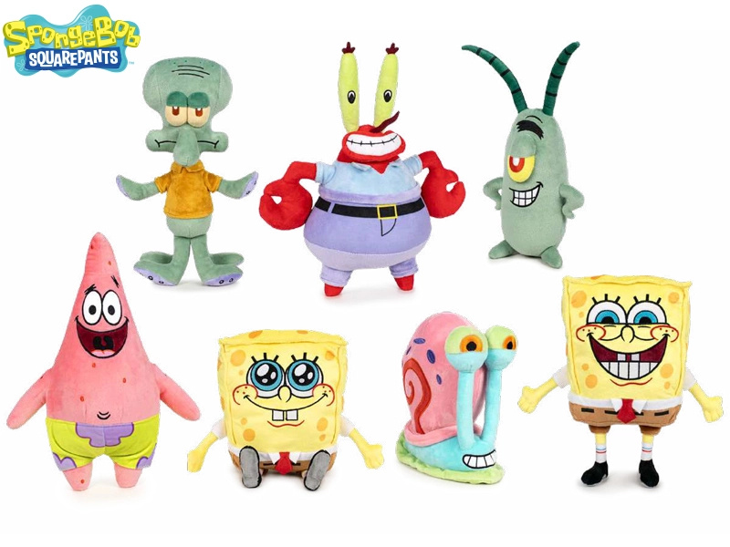 Plyšová hračka SpongeBob 30 cm - 1 kus