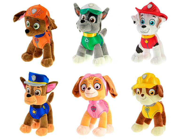 Mikro Trading Tlapková patrola Classic plyšoví 19cm - 6druhů