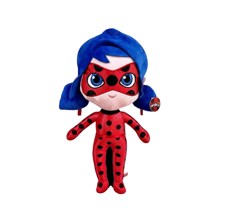 Tomido Miraculous Biedronka Lady Bug - 80 CM Kolor: multikolor, Warianty rozmiarowe: 80 cm