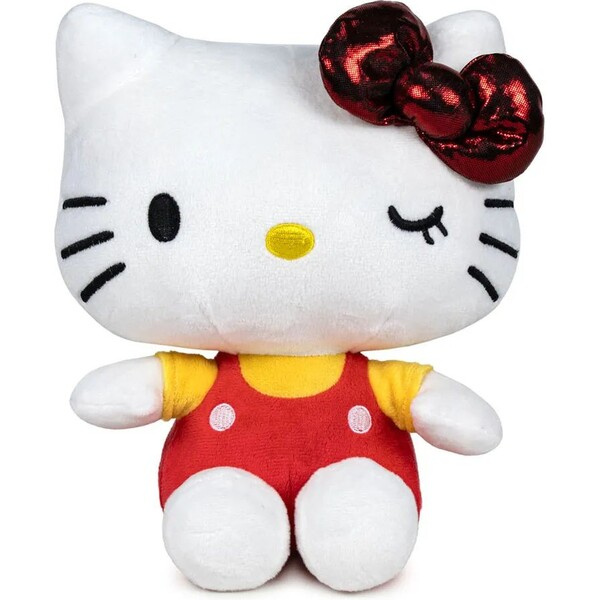 Plyšák Hello Kitty - Anniversary Kitty 58 cm červená