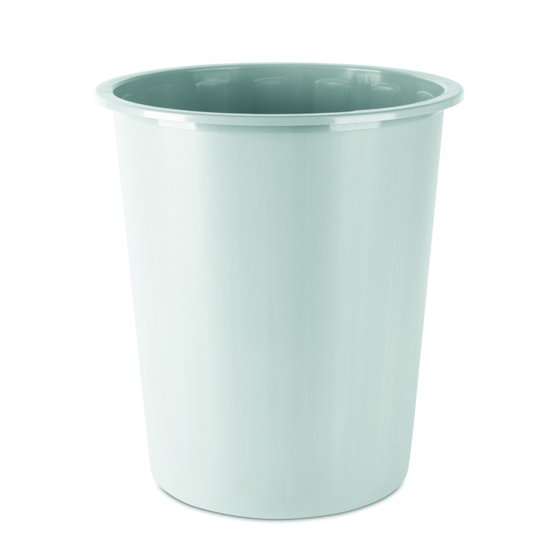 Odpadkový koš Donau - 14 l, plast, šedý