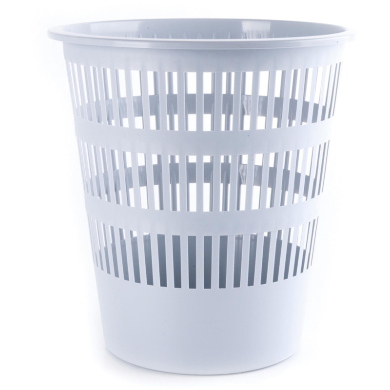 Odpadkový koš Donau - 12 l, plast, šedý