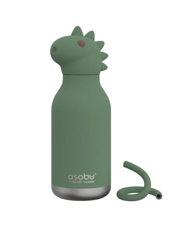 Asobu Bestie termoláhev pro děti Dinosaur Bestie 460 ml