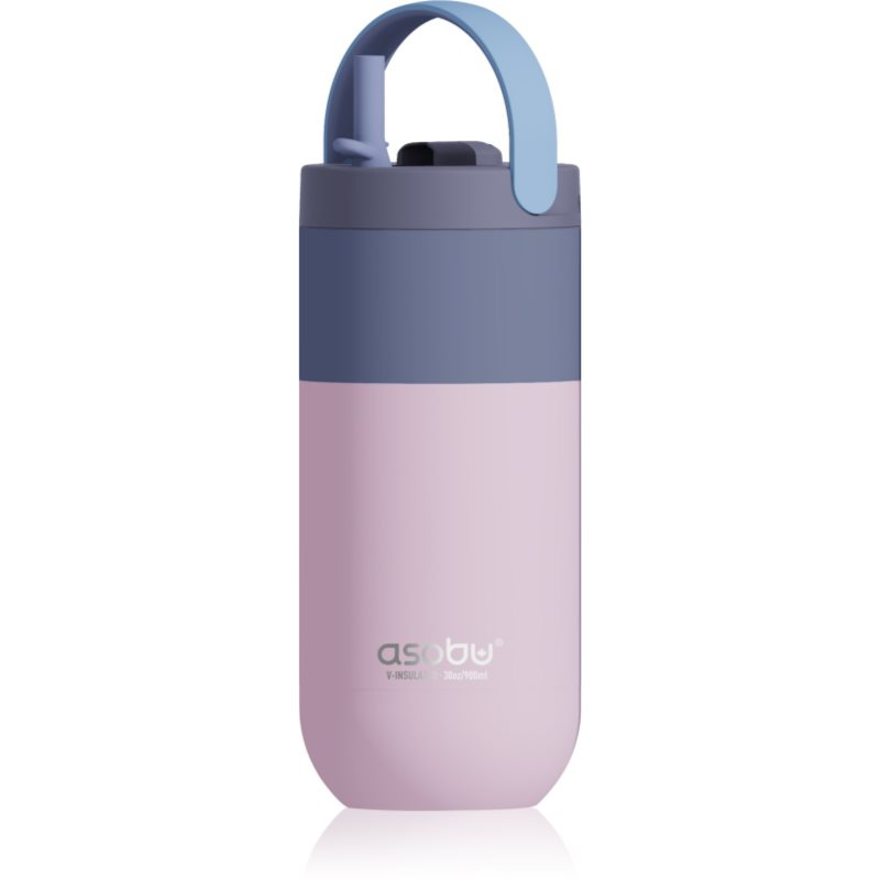 Asobu Orb termoláhev barva Pastel Pink 900 ml