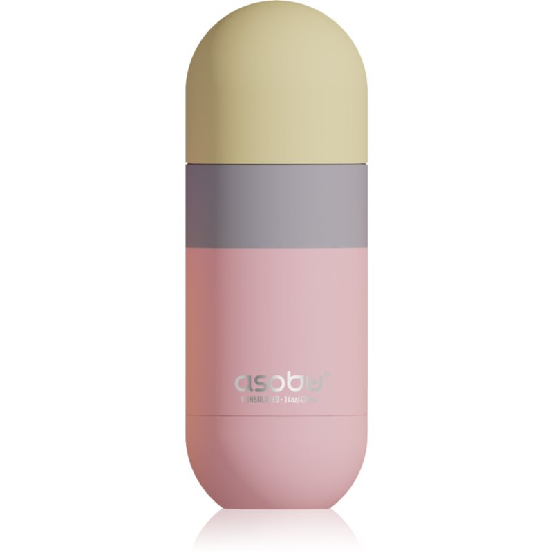 Asobu Orb nerezová termoláhev Pastel Peach 420 ml