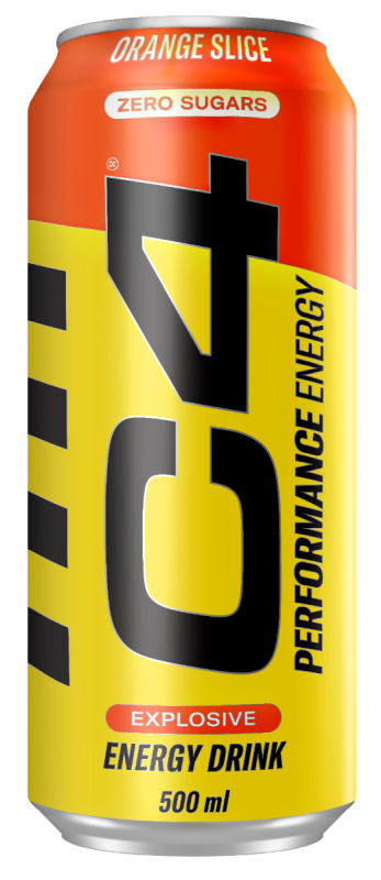 Cellucor C4 Explosive Energy Drink 500 ml - Orange Slice