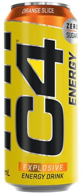 Cellucor C4 Explosive Energy Drink 500 ml - Orange Slice