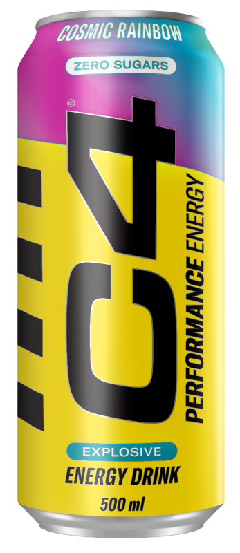 Cellucor C4 Explosive Energy Drink 500 ml - Cosmic Rainbow