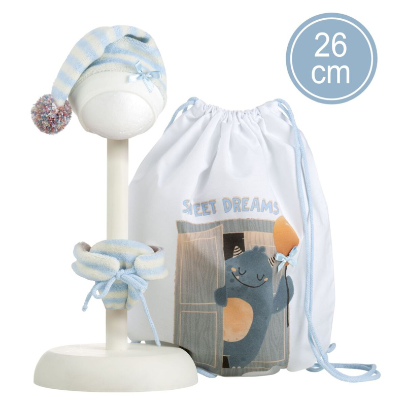 Obleček pro panenku miminko New Born s doplňky