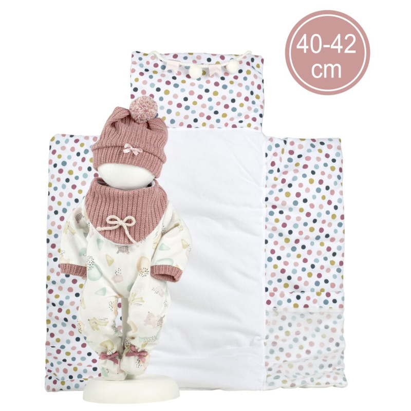 Obleček pro panenku miminko New Born s doplňky