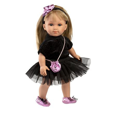 Llorens 53553 ELENA realistická s měkkým látkovým tělem 35 cm