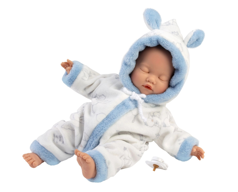 Llorens Little Baby realistická panenka miminko 32 cm