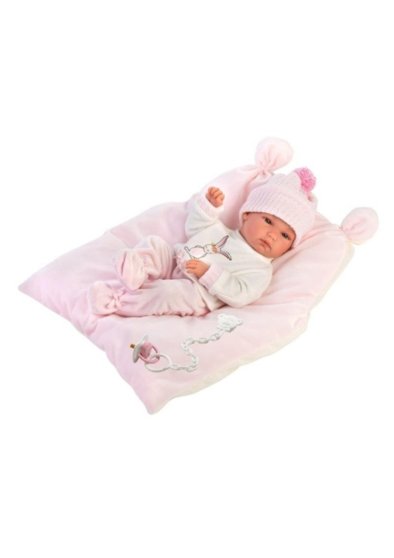 Llorens New Born holčička na dečce 35 cm