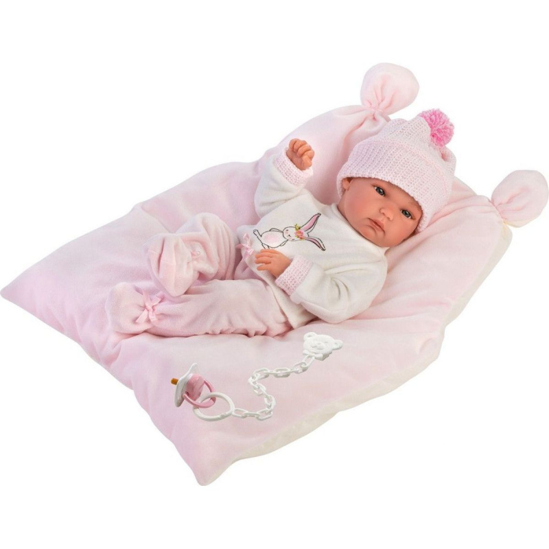 Llorens New Born holčička na dečce 35 cm