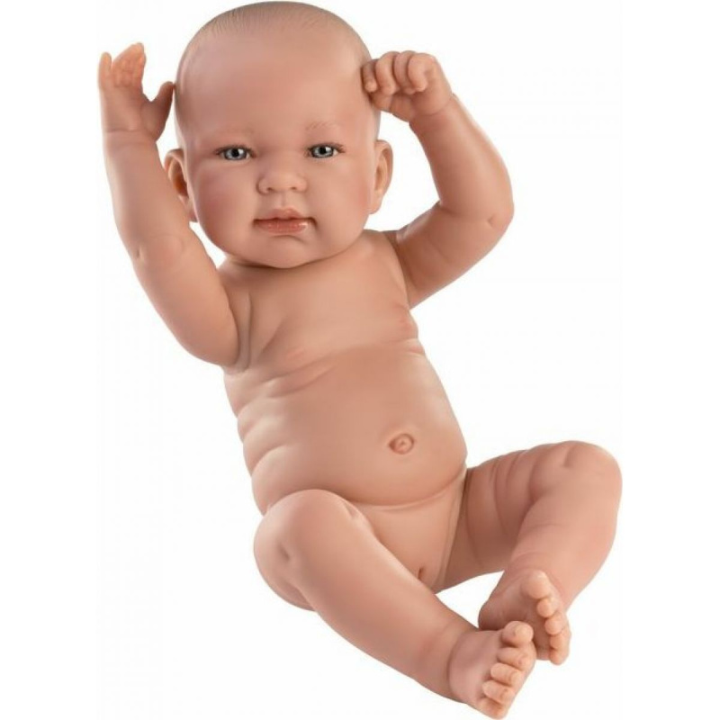 Llorens 73802 NEW BORN HOLČIČKA - realistická panenka miminko s celovinylovým tělem - 40 cm
