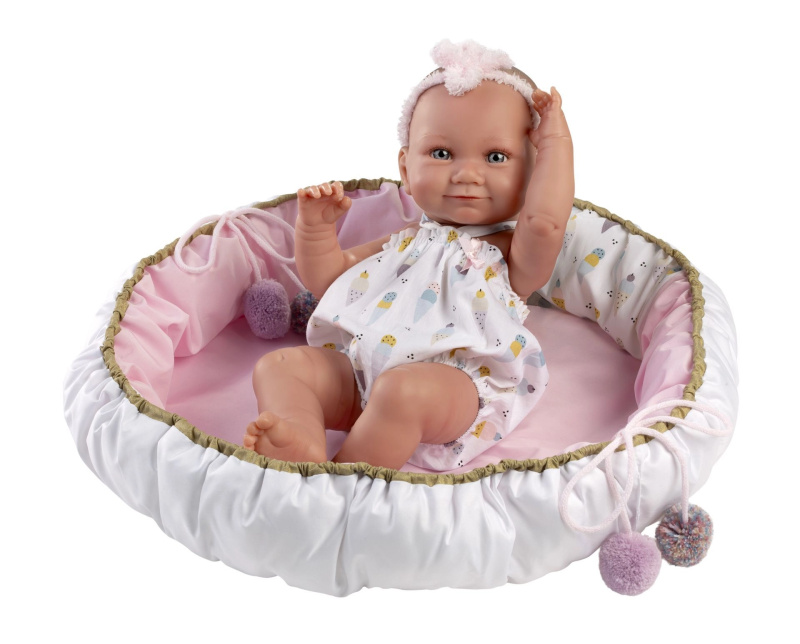Llorens 73806 New Born Holčička 40 cm