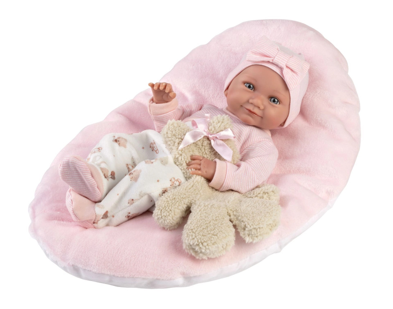 Llorens 73808 New Born Holčička 40 cm