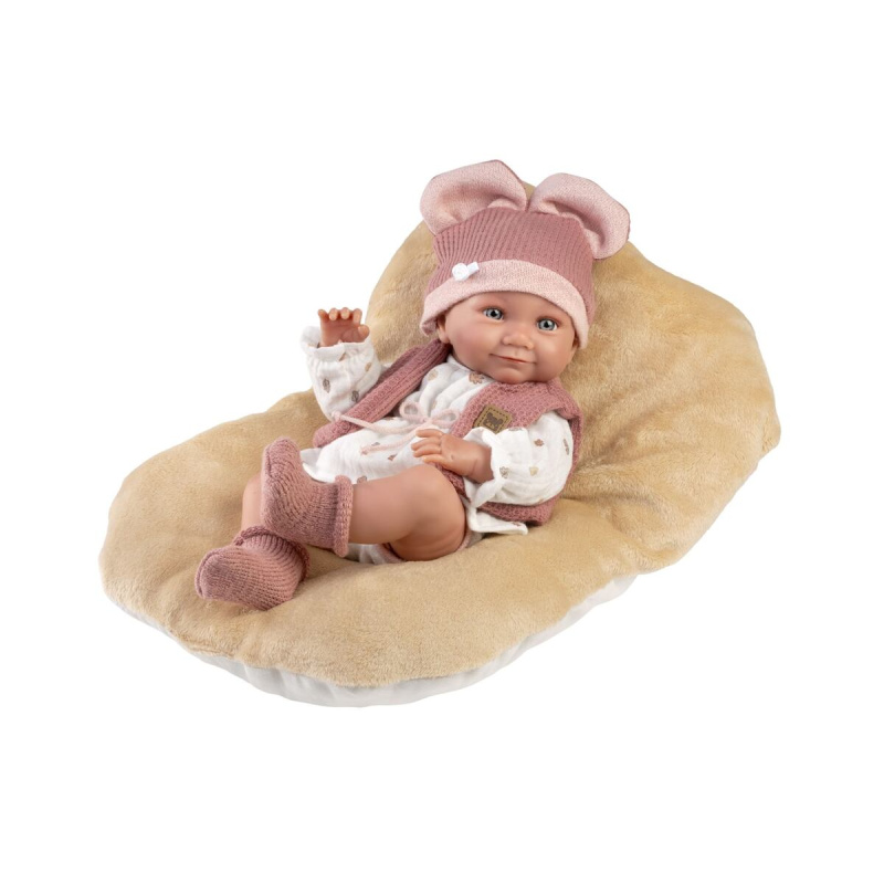 Realistická panenka miminko Llorens NEW BORN holčička 40 cm