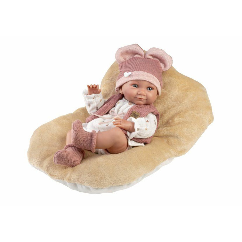 Realistická panenka miminko Llorens NEW BORN holčička 40 cm