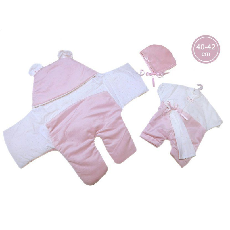 Llorens M740-60 obleček pro panenku miminko NEW BORN velikosti 40-42 cm