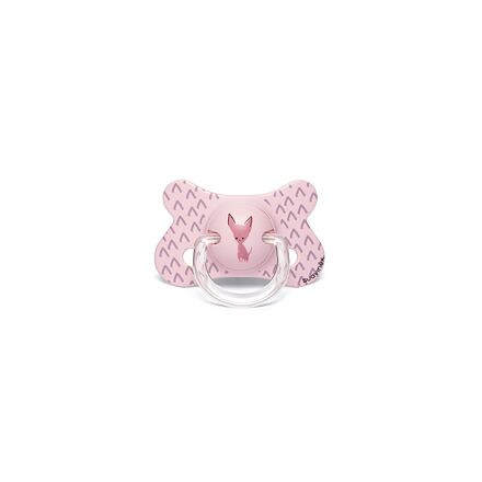 Suavinex ŠIDÍTKO FUSION anatomické LATEX 4-18m - RŮŽOVÝ PES