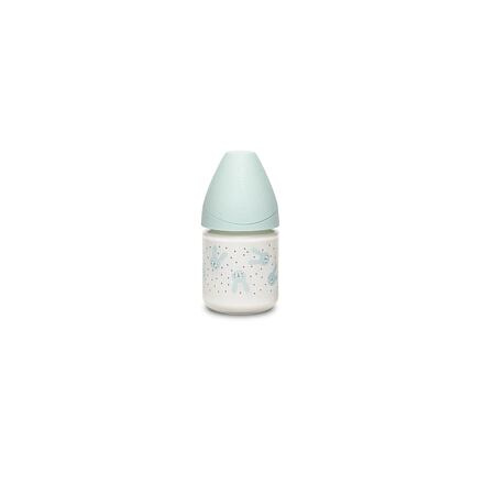 Suavinex LÁHEV SKLO 120 ml P. PRŮTOK HYGGE - ZELENÁ