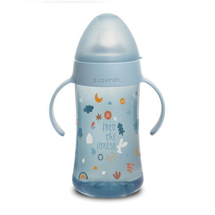 Suavinex LÁHEV FOREST DRUHÁ S OUŠKY 270 ml - MODRÁ