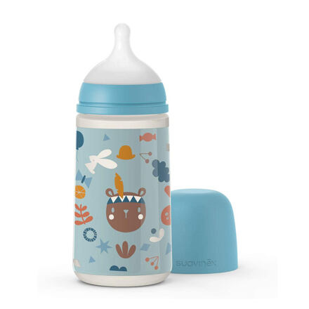 SUAVINEX | KOJENECKÁ LÁHEV 270 ml M FOREST - RŮŽOVÁ