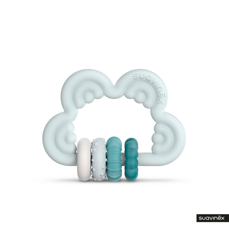 Suavinéx kousátko silikonové 6m+ STEP 3 - MODRÉ