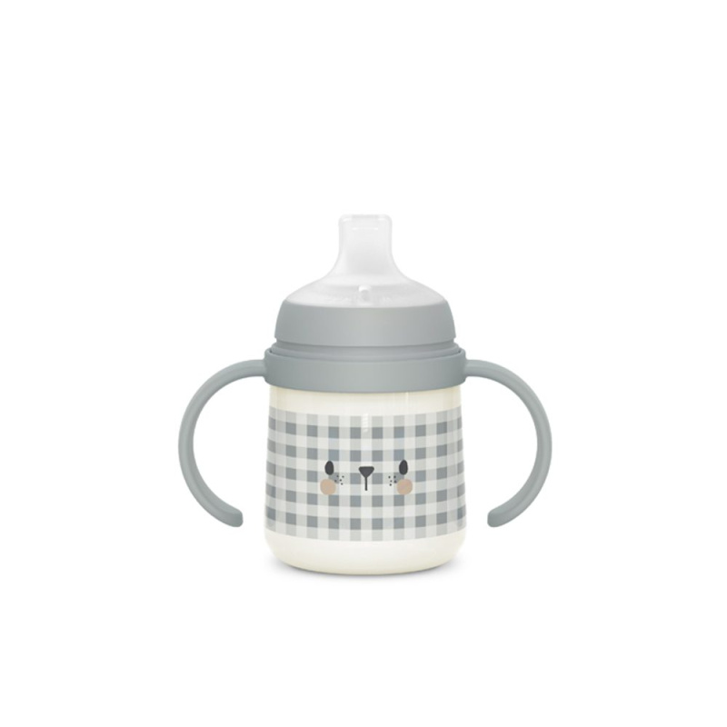 Suavinex První láhev s oušky DEN&NOC 150ml - modrý medvěd