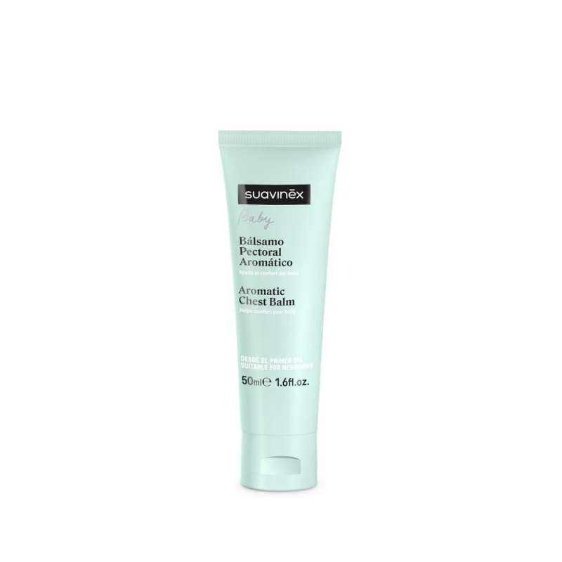 Suavinex Baby Aromatic Chest Balm balzám na hrudník pro uvolnění hlenů 50 ml