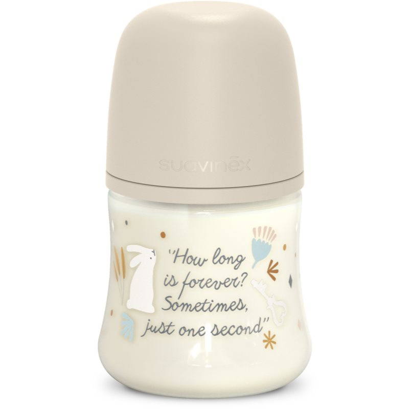 Suavinex Wonderland SX Pro Physiological Anti-Colic kojenecká láhev S Slow Flow 0 m+ Cream 150 ml