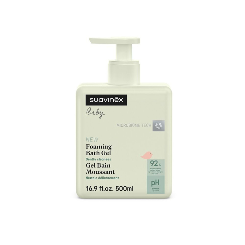 Suavinex Pěnový koupelový gel vhodný od narození 500 ml