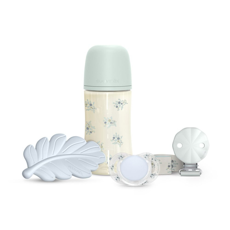 Suavinex Poetry Baby Set Blue dárková sada pro miminka