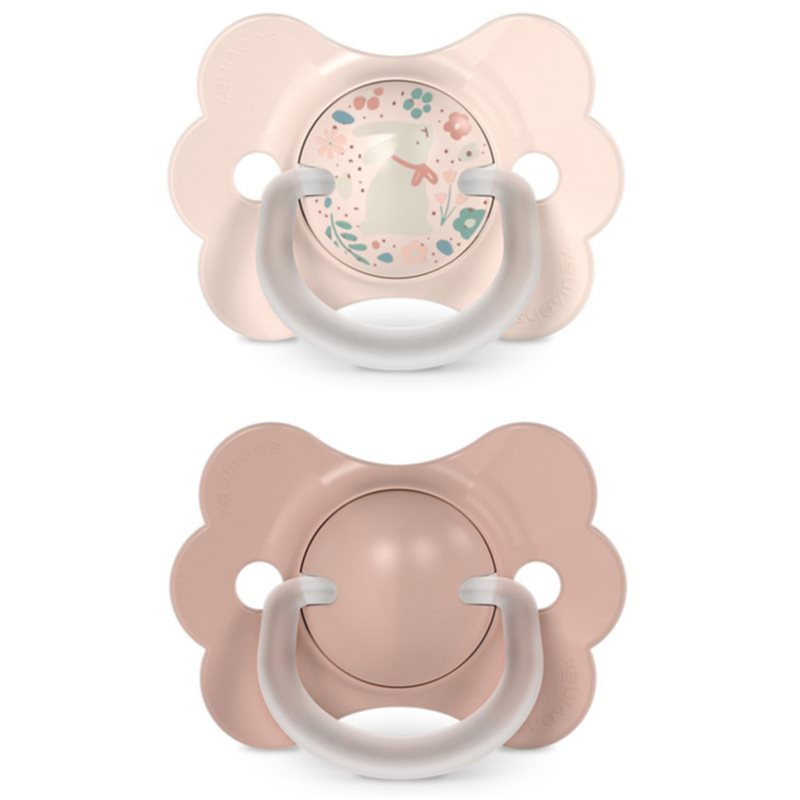 Suavinex Butterfly Wonderland SX Pro Physiological 0-6 m dudlík Pink 2 ks