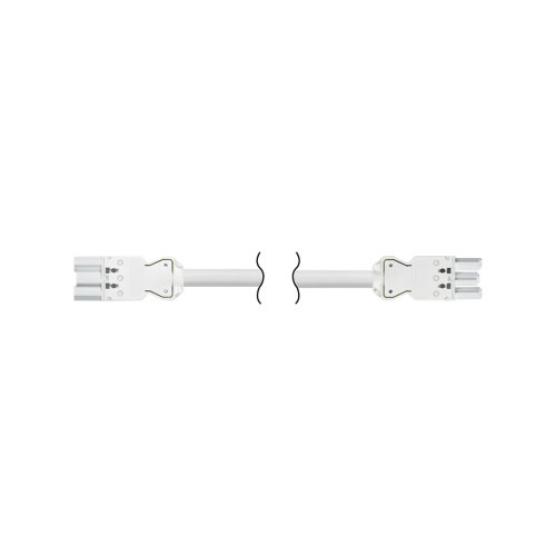Kabel napájecí SIMON 480 CR2020/9, 3x2,5 mm2 s GST18i, bezhalog., RZ 0,6–1; 2metry, bílá