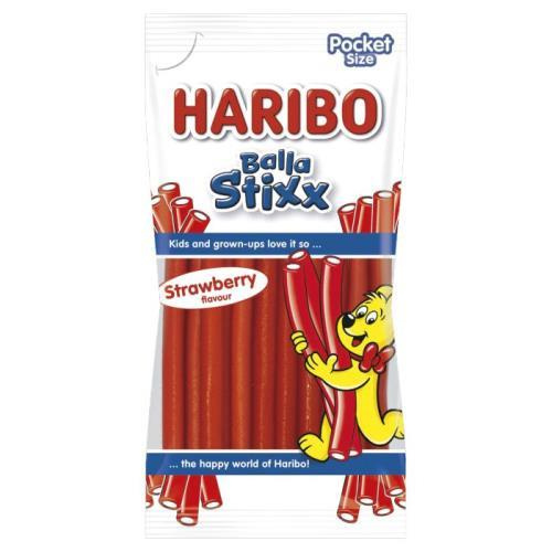 Haribo balla stixx jahoda 80g