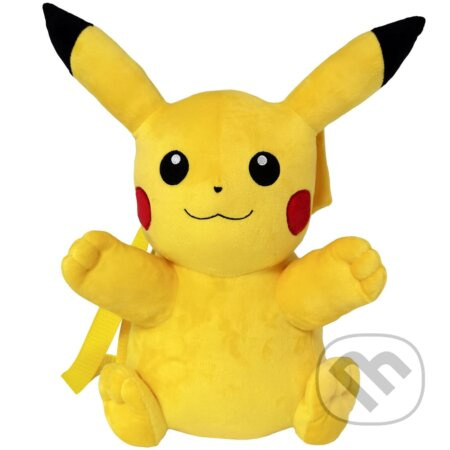 Detský batoh Pokémon - Pikachu (plyšový)