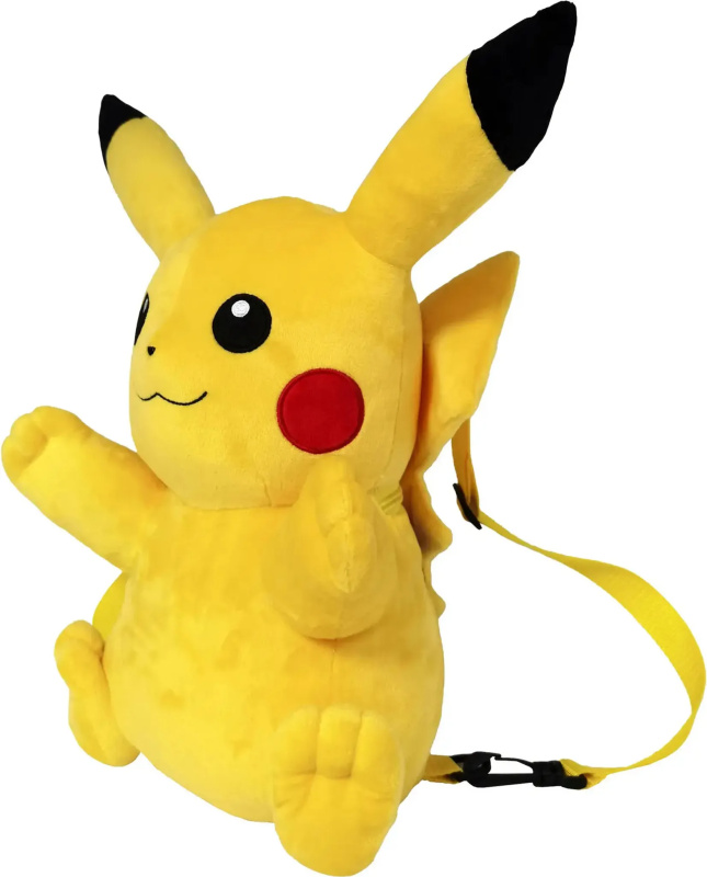 Detský batoh Pokémon - Pikachu (plyšový)