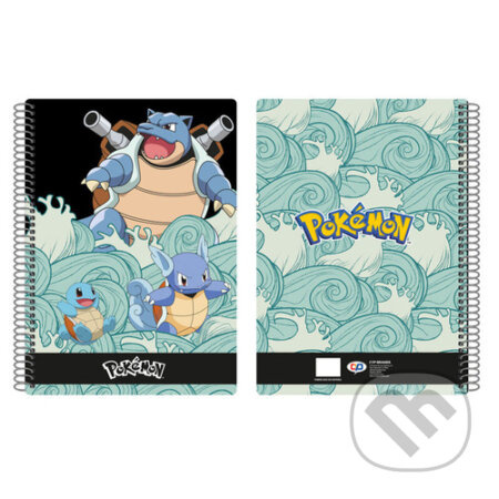 Pokémon A4 blok kroužkový - Squirtle